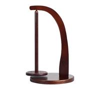 Wooden Yarn Spool Rack - Multi Spool Thread Organizer, Durable Wooden Fiber Stand, Rotating Yarn Winder, Handcraft Storage Equipment | Household Use, Small Business Sewing, Crochet Projects, Knitting