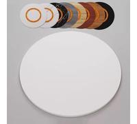 Wooden95 cm - Bandeja giratoria redonda para servir de comedor, giro de 360°, perfecta para el hogar, cocina y fiestas, plato grande de madera para servir