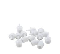 WoodJest 20 Piezas Herramienta de reparación de Mantenimiento de Cabezal de impresión Kit de líquido de Limpieza Pieza de Junta Hueca de Aire de Bombeo Amarillo Suave(White 20pcs)