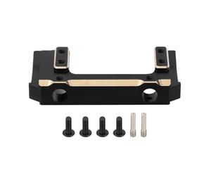 WoodJest Montaje Servo Frontal de Metal y latón con Revestimiento Negro para 1 10 Coche trepador de Control Remoto II 90046 90047 Piezas de Mejora