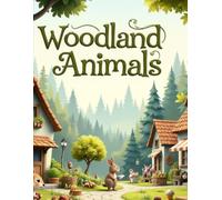 Woodland Animal Coloring Book: Woodland Animals Coloring Book