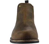 Woodland - Botines de cuero Chelsea para hombre