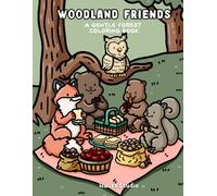 Woodland Friends Coloring Book: A Gentle Forest Coloring Book of Cozy Pacific Northwest Animals for All Ages