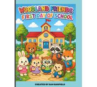 Woodland Friends First Day of School: An Adorable Back-to-School Coloring Adventure for Kids Ages 3-8