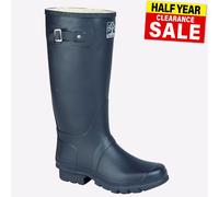 Woodlands Botas de senderismo Hobart Impermeables corte ancho Azul marino Unisex
