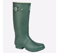 Woodland Hobart Impermeable Senderismo Wellies Corte Ancho Verde Unisex