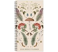 Woodland Mushroom 2026 3.5 X 6.5 Softcover Weekly Spiral