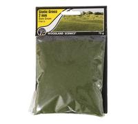 Woodland Scenics 2mm Static Grass Dark Green (Importación USA)