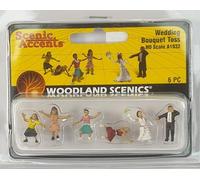 Woodland Scenics A1932 - Ramo de novia para pareja de novios, diseño de rama H0 HO 1:87