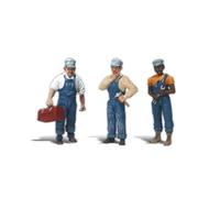 Woodland Scenics A2549 G Train Figures Three Train Mechanics (Importación USA)