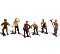 Woodland Scenics A2761 O Scale Road Crew Figures (6) by Woodla (Importación USA)