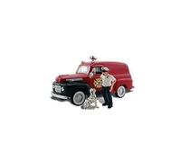 Woodland Scenics Autoscene Fire Chief Panel Truck w/Figures HO (Importación USA)
