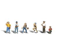 Woodland Scenics Baseball Players II HO Scale (Importación USA)