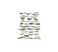 Woodland Scenics C1141 Listo Rocks 'Creekbed' Pintado a Mano Prefabricado Yeso