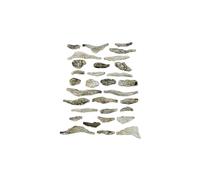 Woodland Scenics C1141 Ready Rocks “CreekBed” Piedras Yeso Preformadas Pintadas