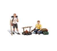 Woodland Scenics Escala G "Pareja De Camping Con Fogata" Artículo: A2567
