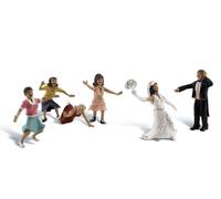 Woodland Scenics Escala H0 / HO "Boda, Lanzamiento Del Ramo" A1932