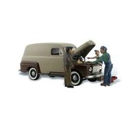 Woodland Scenics Escala H0 / HO "Problemas De Carburador" Con Figuras AS5548