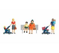 Woodland Scenics A1832 HO Moms & Kids (Importación USA)