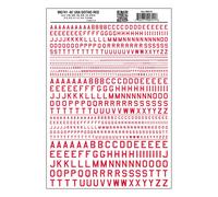 Woodland Scenics Gothic 45-Degree USA Letters, WOOMG741 (Importación USA)