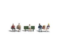 Woodland Scenics HO Bus Stop People WOOA1861 (Importación USA)