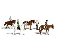 Woodland Scenics HO Horseback Riders WOOA1889 (Importación USA)