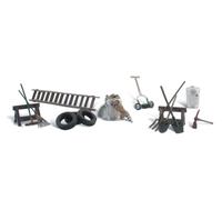 Woodland Scenics HO Scale Scenic Accents Detail Set - Garden T (Importación USA)