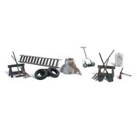 Woodland Scenics HO Scale Scenic Accents Detail Set - Garden T (Importación USA)