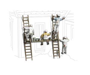 Woodland Scenics HO Scale Scenic Accents Figures/People Painte (Importación USA)