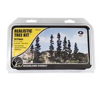 Woodland Scenics Kit de árbol realista, 2.5 a 6 pulgadas, pino (Importación USA)