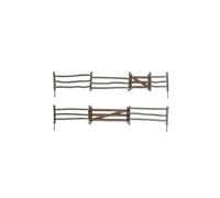 WOODLAND SCENICS Log Fence O Gauge A3001 (Importación USA)