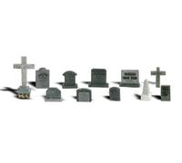 Woodland Scenics N Tombstones WOOA2164 (Importación USA)