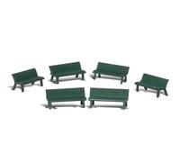 Woodland Scenics Spur 0 A2758 Bancos Modelo 1:43 Pintados