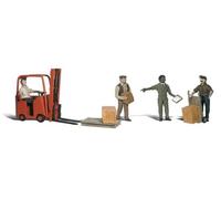 Woodland Scenics Spur H0 Figuras A1911 Trabajador con Montacargas