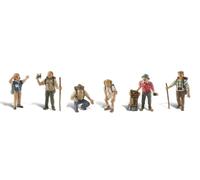 Woodland Scenics Take a Hike (6 Hikers) (Importación USA)