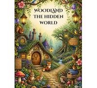 Woodland: The Hidden World: An Adult Coloring Book Featuring Cozy Forest Scenes, Secret Woodland Homes, Enchanted Animals, Magical Cottages, and ... Designs for Stress Relief and Mindfulness