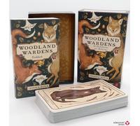 Woodland Wardens: 52 Orakelkarten mit Booklet: Krafttierkarten für Erwachsene und Kinder, Orakeldeck, Deutsch