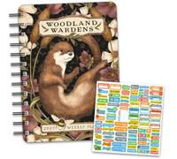 Woodland Wardens Calendario 2027-12 meses de vida silvestre de plantas y