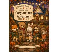 Woodland Whimsy: Autumn Harvest: Premium Cozy Children's Coloring Book