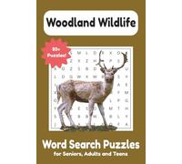 Woodland Wildlife Word Search Puzzle Book: A Relaxing Puzzle Book with Forest Creatures for Adults & Seniors