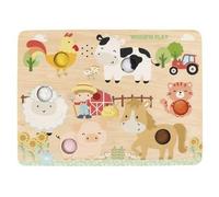Wood'n Play - Tablero granja toca y escucha