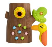 Woodpecker Toy - Toddler Sensory Game, Hand Coordination Puzzle | Magnetic Peg Set, Child Catch Toy, Beak Grip Skill Activity, Fine Motor Practice Tool, Kids Learning Play Fun Box