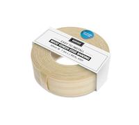 WoodPress® Borde termoadhesivo de madera de fresno real de 30mm, rollo de 7,5m, cinta de chapa de madera prepegada para una fácil aplicación de bricolaje - cubrirá el borde de un panel de MDF estándar