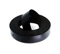 WoodPress® Cinta adhesiva de melamina de 50 mm de color negro mate de 50 m de color negro