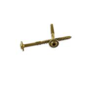 woodpro Fasteners ST14 X 112 - - 1/4-inch por 1 - 1/2-inch longitud redonda cabeza de arandela exterior madera tornillos, 50-Pack