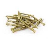 woodpro Fasteners TH7 X 112 - 1 number-7 por 1 - 1/2-inch borde madera de cabeza tornillos de construcción, T10, 1-Pound peso neto, 245 piezas)