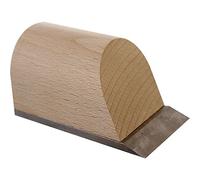 STUBAI WoodRepair 252112 - Cepillo de mano para eliminar el exceso de relleno de ramas/masilla de madera, para reparación de madera