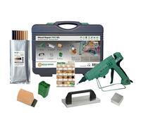 WoodRepair PROFI Juego BCD 360 Set Reparación Madera Verde Pistola