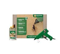 WoodRepair Set básico de reparación de madera con pistola de relleno de ramas y bolsa compacta Mix 1