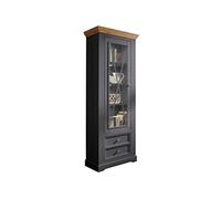 Woodroom Oslo Vitine, Pino, Blanco, BxHxT: 79x214x42cm